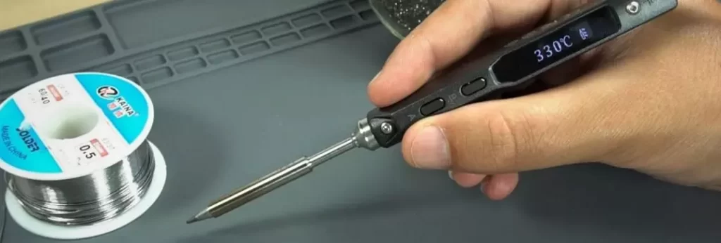 correct soldering method