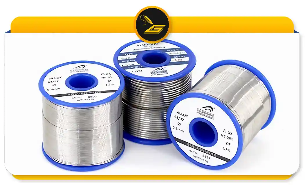 انواع سیم لحیم و کاربرد آن ها (gatelectronic.shop)