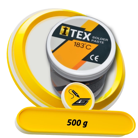 خمیر قلع نیم کیلویی ITEX گرید 4