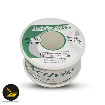 سیم لحیم 0.4 میلی متر 100 گرمی اکتیویتی ACTIVITY