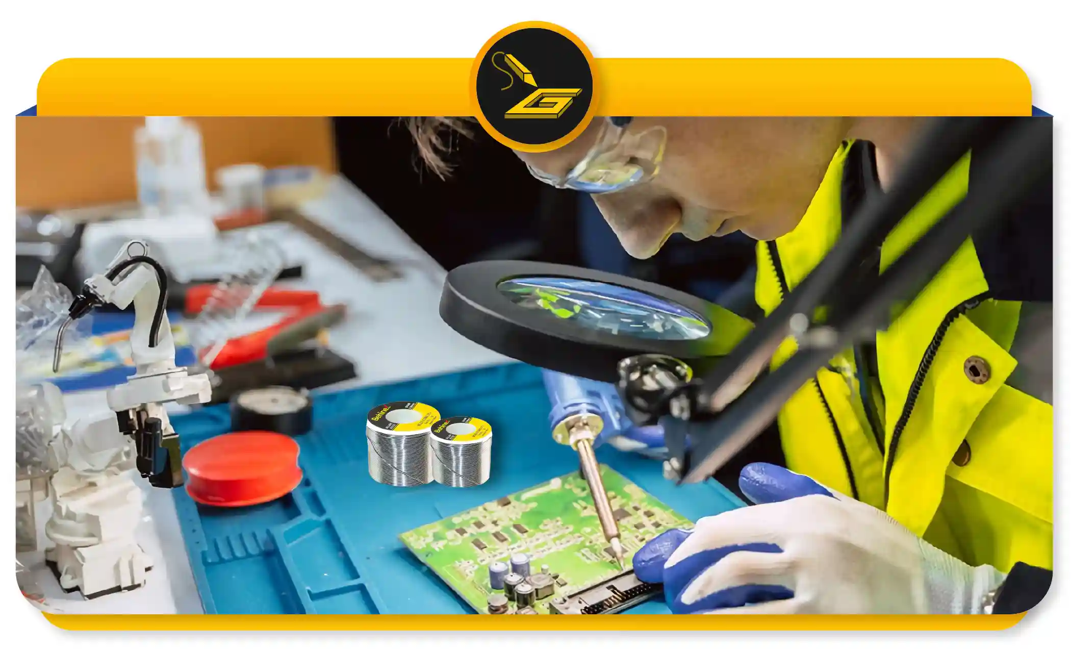 چرا تکنسین ‌ها ویژگی های سیم لحیم بهینکس را می‌ پسندند؟ (gatelectronic.shop)