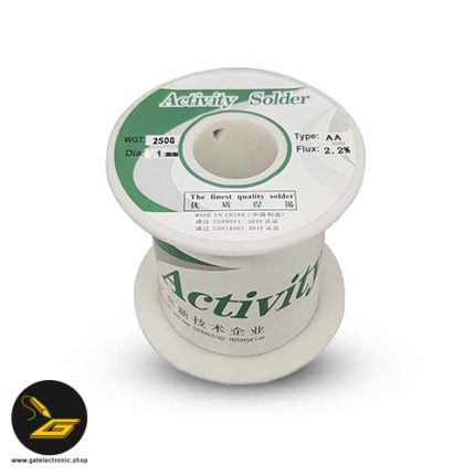 سیم قلع اکتیویتی 1میلی ‌متر 250 گرم (gatelectronic.shop)