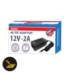 آداپتور 12 ولت 2 آمپر سومو مدل SM-120200-D نمای جانبی آداپتور 12 ولت سومو خروجی آداپتور سومو مدل SM-120200-D کابل آداپتور 12 ولت 2 آمپر سومو